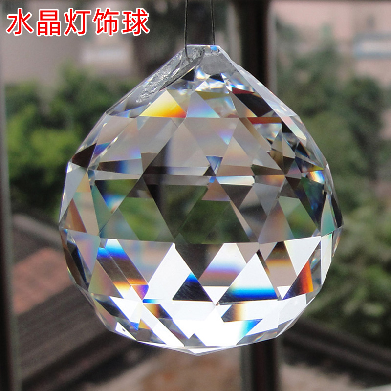 水晶灯饰球 k5切面玻璃球吊坠浦江灯饰配件工厂